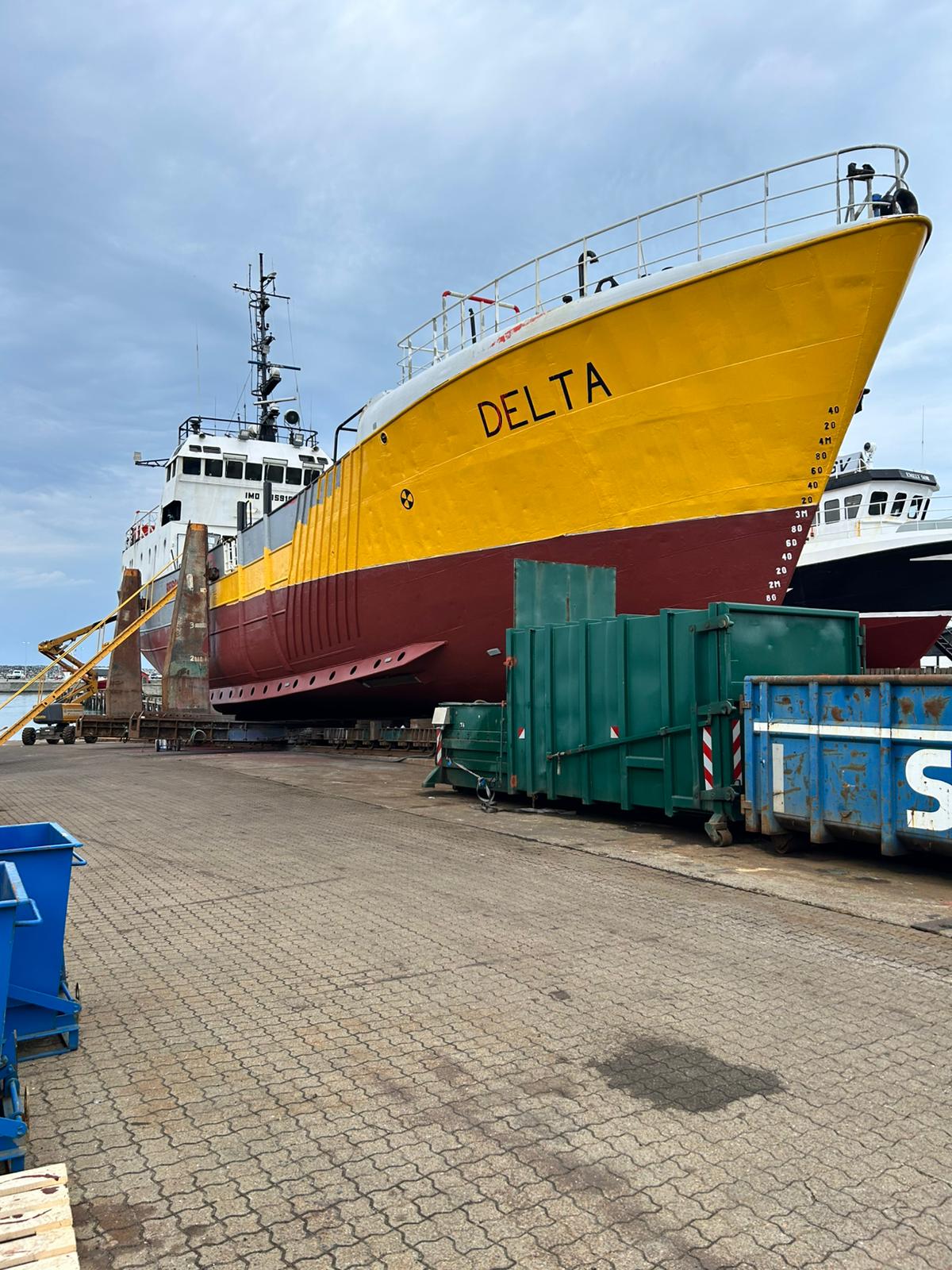 OBI Guard vessel on station
